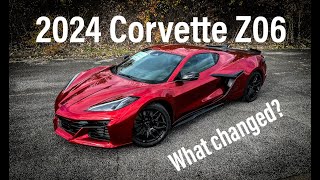 2024 Corvette Z06  What changed for 2024  FULL Walk Around and Review [upl. by Dupaix]