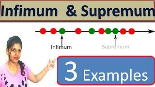 infimum and supremum with 3 different examples  Riemann sum  Part  2 [upl. by Llemhar]