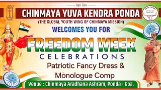 Patriotic Fancy Dress and Monologue Competition ।। Freedom Week Celebrations 2024 ।। [upl. by Acimehs]