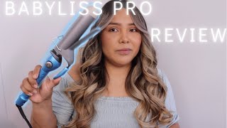 BABYLISS PRO CURLING IRON  GRWM REVIEW [upl. by Pilihp]