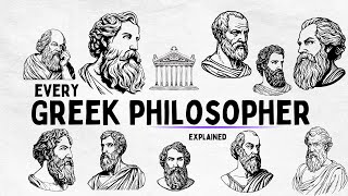 Every Greek Philosopher Explained in 8 Minutes [upl. by Dragde438]