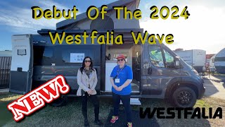 Debut Of The NEW 2024 Westfalia Wave BClass RV PopTop On The Ram Chassis  Florida RV SuperShow [upl. by Enitsyrhc]