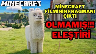 Minecraft Filmi Fragman İncelemesi Ve Tüm Detaylar ELEŞTİRİ [upl. by Rafaellle]