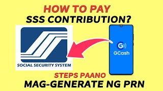 HOW TO PAY SSS CONTRIBUTION VIA GCASH  HOW TO GENERATE SSS PRN PAYMENT REFERENCE NUMBER BabyDrewTV [upl. by Annet311]