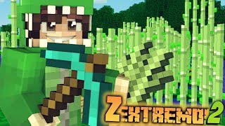 Construyendo granja automática  Z extremo 2  minecraft survival capitulo 09 [upl. by Tereb]