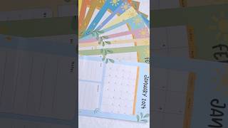 New product launch by my small business Handmade Calendars 2024 Calendars Aesthetic Calendar [upl. by Enytsuj]