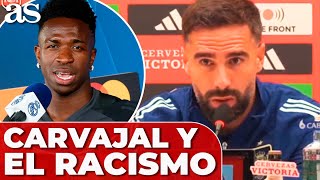 DANI CARVAJAL responde a VINICIUS JUNIOR y el RACISMO en ESPAÑA [upl. by Atilrep]