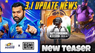 BGMI 31 Update New Teaser BGMI x Mumbai Indians Discovery Event  COD Warzone Mobile Gameplay [upl. by Neraj839]