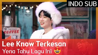 Lee Know Terkesan Yena Tahu Lagu Ini 🤩 IdolSongDictationContest2 🇮🇩SUB INDO🇮🇩 [upl. by Noryb]