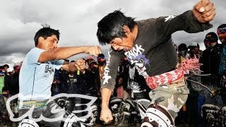 Takanakuy Fistfighting in the Andes [upl. by Settera]