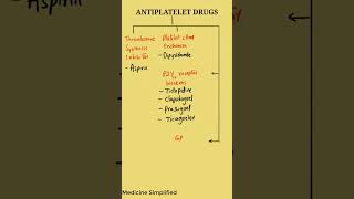 Antiplatelet drugs  Antithrombotic drugs  Antiplatelet drugs classification pharmacology [upl. by Akimad]