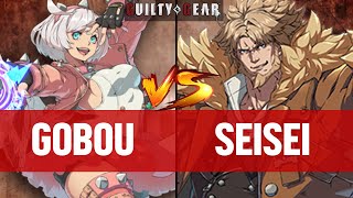 【GGST】GOBOUELPHELT vs SEISEILEO ▰ Guilty Gear Strive  High Level Gameplay [upl. by Ingamar]