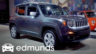 2017 Jeep Renegade Review  Features Rundown  Edmunds [upl. by Nandor683]