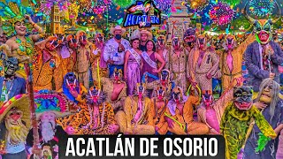 Acatlán de Osorio Puebla  Carnaval De Apertura de Feria  10 Abril 2022 [upl. by Genevra67]