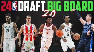 2024 NBA Draft Big Board 20  Risers amp Fallers [upl. by Elise]