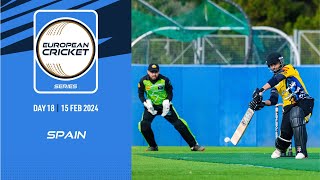 🔴 ECS Spain 2024  Day 18  T10 Live Cricket  European Cricket [upl. by Forkey478]