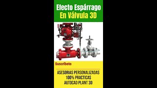 Tip Para Ver Esparragos En Válvula 3D En AutoCAD Plant 3D [upl. by Annej209]