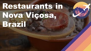 Restaurants in Nova Viçosa Brazil [upl. by Mcmillan]