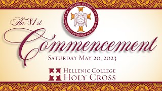 The 81st Commencement of Hellenic College Holy Cross [upl. by Amikay]