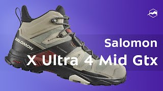 Кроссовки Salomon X Ultra 4 Mid Gtx Обзор [upl. by Aisile]