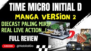 Time micro initial D Toyota ae86 Masda RX7 Manga Version 2 Unboxing Review [upl. by Lessig]