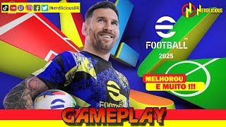 🎮 GAMEPLAY Jogamos eFootball 2025 no Modo Offline no PS5 Será que vale a pena baixar Confira [upl. by Einre]