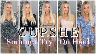 CUPSHE HAUL 2023  DISCOUNT CODE  Cute summer dresses tops amp bodysuits  Jess amp Tribe [upl. by Lednek715]