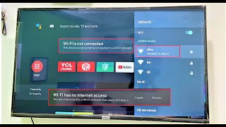 How to Fix All Wi Fi Problem for Android Smart TV Not Connected No Internet Authentication [upl. by Otilegna889]