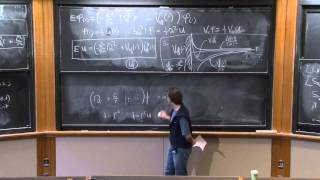 Lecture 17 More on Central Potentials [upl. by Loralee]