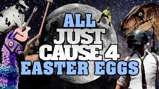 Just Cause 4 All Easter Eggs And Secrets  Part 1 [upl. by Gottuard]