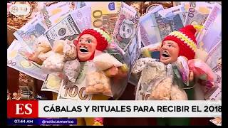 Cábalas y rituales para recibir el 2018 [upl. by Idona]