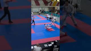 What a kick controlling and perfect timing ￼ uramawashi giri🔥🥋shorts [upl. by Aidnac527]