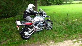 BMW GS 1150 Adv brook crossing [upl. by Froemming]