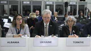 OSCEMC2023 Statement by the Head of the Delegation of Ukraine [upl. by Donnamarie]