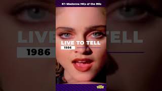 Madonnas Number One Hits of the 80s [upl. by Nelleh]