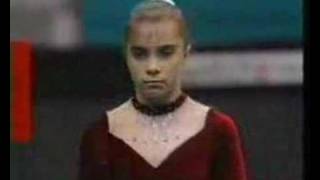 Lilia Podkopayeva  1996 Olympics Team Optionals  Vault [upl. by Clorinde]