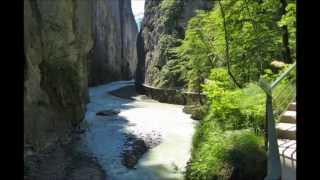 Aareschlucht und Alpbachschlucht  1 Juli 2013 [upl. by Nylhtac]