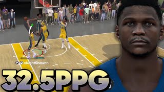 This Anthony Edwards Build with 93 Driving Dunk is Unguardable in NBA2K24 [upl. by Ileana554]