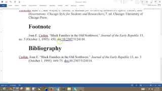 Difference between footnote and bibliography [upl. by Anival661]