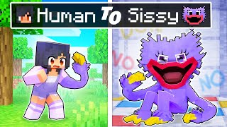 From HUMAN To SISSY Story In Minecraft [upl. by Wyn]