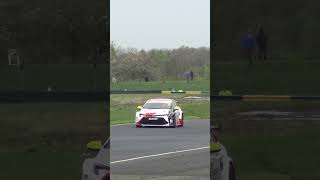 Toyota Corolla GR Sport BTCC  High Speed Flyby shorts [upl. by Aitnauq]