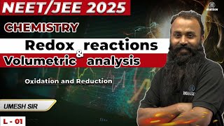 L01  Oxidation and Reduction  NEETJEE 2025  Chemistry  Umesh sir  Horizon Academy [upl. by Nielsen733]