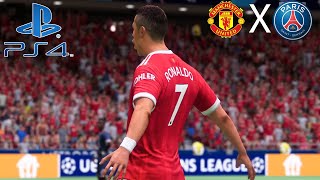 FIFA 22  Final da Champions League  PS4 Gameplay [upl. by Nerland]