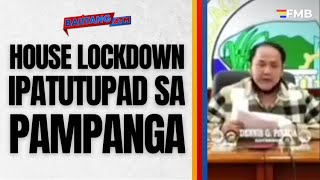 Household Lockdown ipatutupad ng Pampanga LGU  BalitangATM HIGHLIGHTS [upl. by Nylla824]