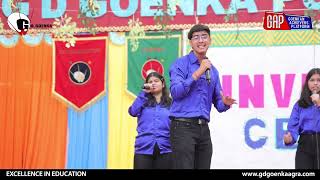 Investiture Ceremony 2024   GD Goenka Public School Agra   GAP [upl. by Aramahs833]