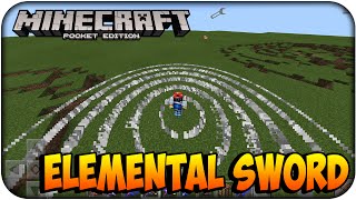 DownloadDscarga  Elemental Sword PE v71  Mod Minecraft Pocket Edition 0154015x [upl. by Yedrahs390]