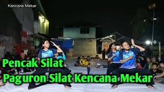 Pencak Silat Paguron Silat Kencana Mekar [upl. by Tucky]