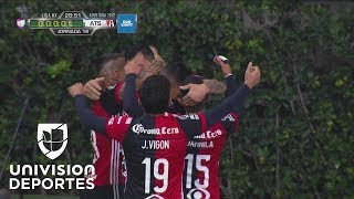 ¡GOL Milton Caraglio  Chivas 01 Atlas [upl. by Cristoforo]