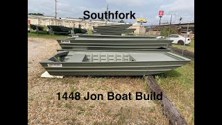 Southfork 1448 Flatboat Build [upl. by Dyke]