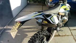 Husqvarna TE 250 quot2016quot FMF Sound by mx2thu [upl. by Reichel]